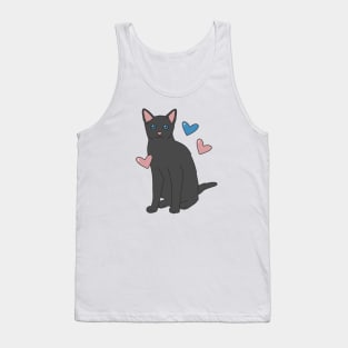 Russian Blue Cat Tank Top